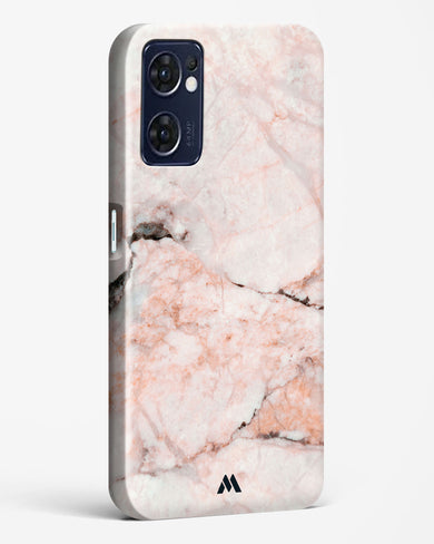 White Rose Marble Hard Case Phone Cover (Oppo)
