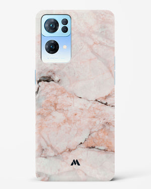 White Rose Marble Hard Case Phone Cover (Oppo)