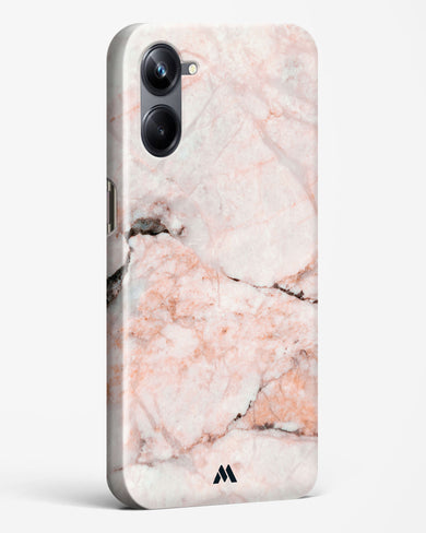 White Rose Marble Hard Case Phone Cover (Realme)