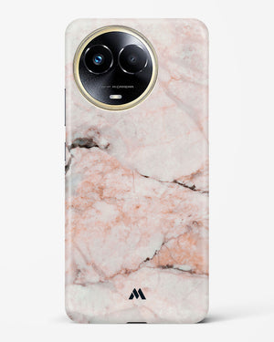 White Rose Marble Hard Case Phone Cover-(Realme)