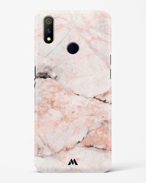 White Rose Marble Hard Case Phone Cover-(Realme)