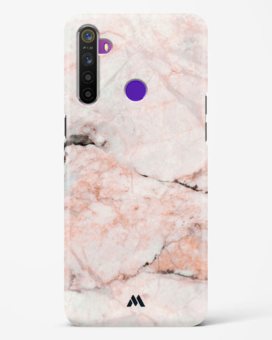 White Rose Marble Hard Case Phone Cover (Realme)