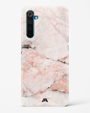 White Rose Marble Hard Case Phone Cover-(Realme)