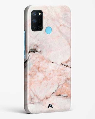 White Rose Marble Hard Case Phone Cover (Realme)