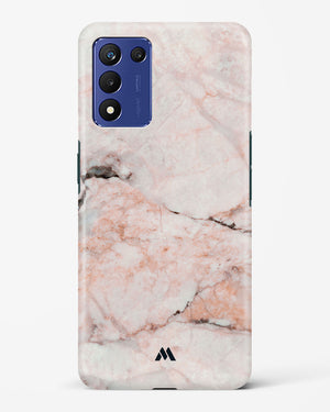 White Rose Marble Hard Case Phone Cover-(Realme)