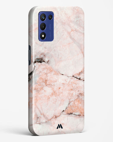 White Rose Marble Hard Case Phone Cover-(Realme)