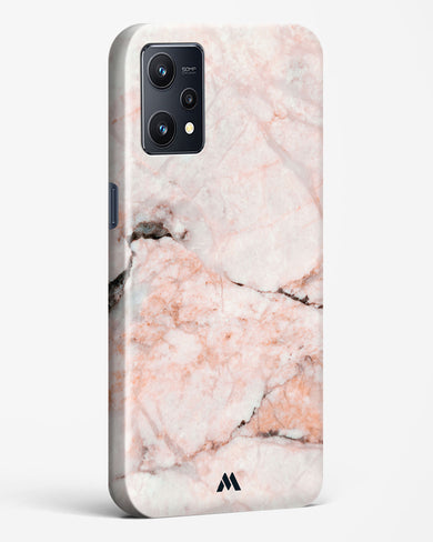 White Rose Marble Hard Case Phone Cover-(Realme)