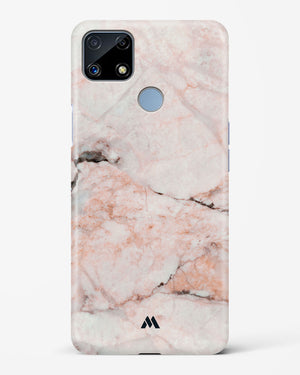 White Rose Marble Hard Case Phone Cover-(Realme)