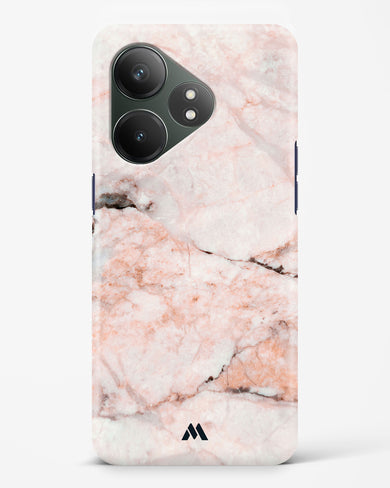 White Rose Marble Hard Case Phone Cover (Realme)