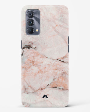 White Rose Marble Hard Case Phone Cover-(Realme)