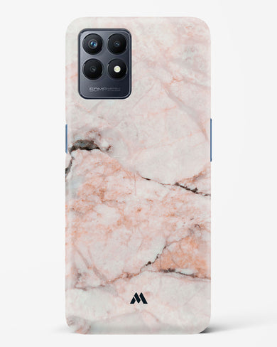 White Rose Marble Hard Case Phone Cover (Realme)