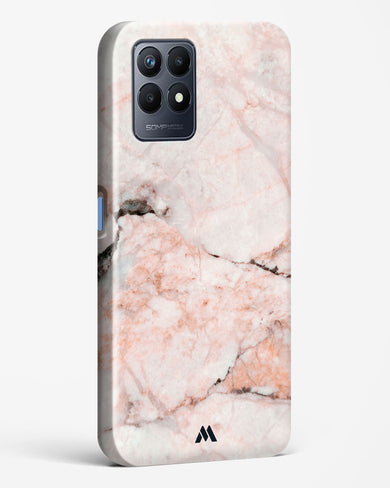 White Rose Marble Hard Case Phone Cover (Realme)