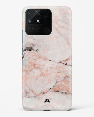 White Rose Marble Hard Case Phone Cover-(Realme)