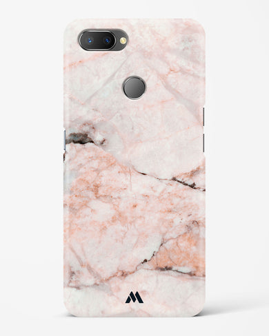 White Rose Marble Hard Case Phone Cover-(Realme)