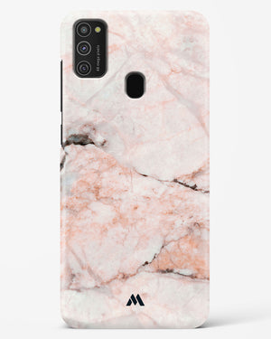 White Rose Marble Hard Case Phone Cover-(Samsung)