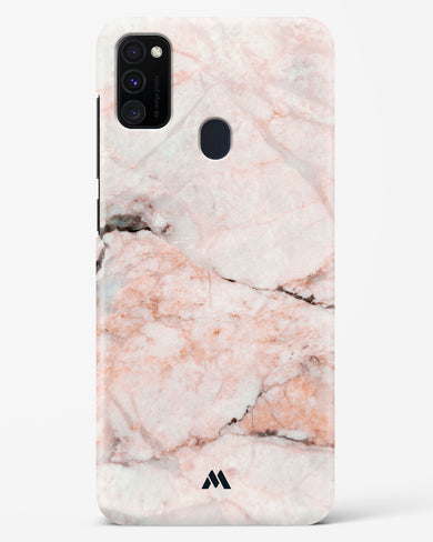 White Rose Marble Hard Case Phone Cover (Samsung)