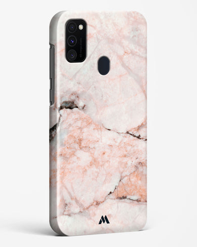 White Rose Marble Hard Case Phone Cover (Samsung)