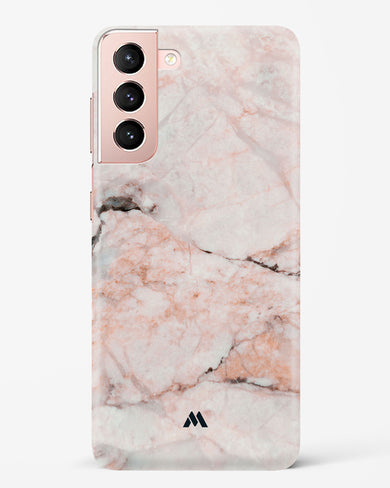 White Rose Marble Hard Case Phone Cover-(Samsung)