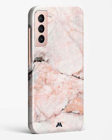 White Rose Marble Hard Case Phone Cover-(Samsung)