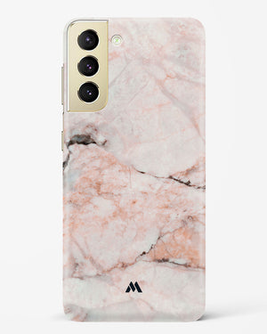 White Rose Marble Hard Case Phone Cover-(Samsung)