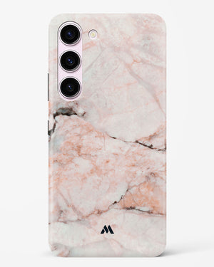 White Rose Marble Hard Case Phone Cover-(Samsung)