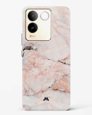 White Rose Marble Hard Case Phone Cover (Vivo)
