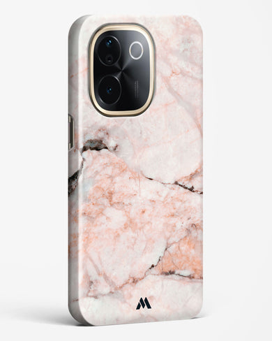 White Rose Marble Hard Case Phone Cover (Vivo)