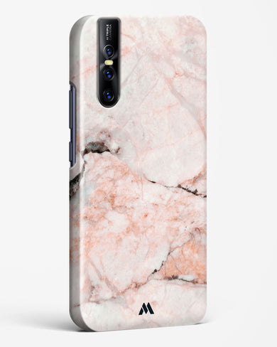 White Rose Marble Hard Case Phone Cover (Vivo)