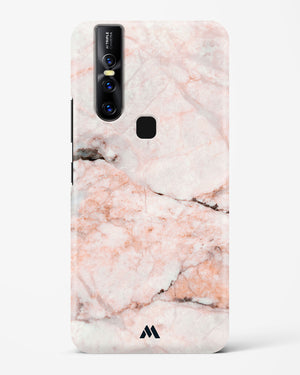 White Rose Marble Hard Case Phone Cover (Vivo)