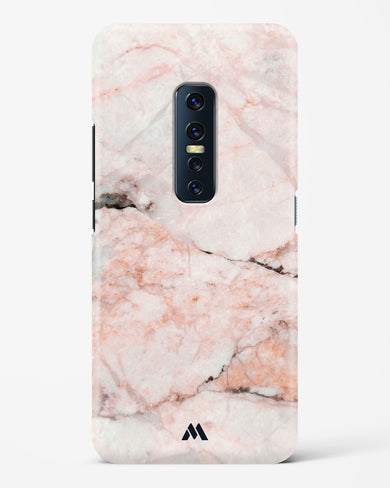 White Rose Marble Hard Case Phone Cover (Vivo)