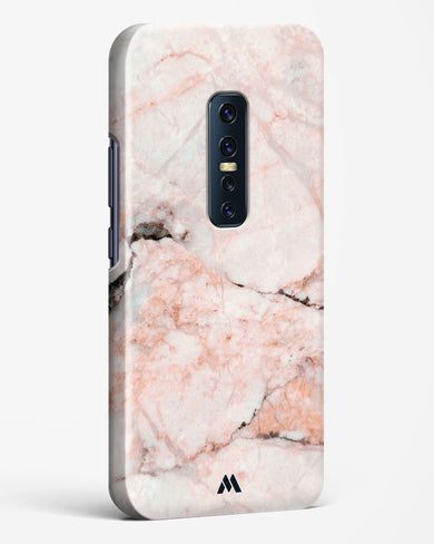 White Rose Marble Hard Case Phone Cover (Vivo)