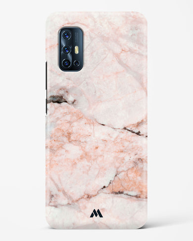 White Rose Marble Hard Case Phone Cover (Vivo)