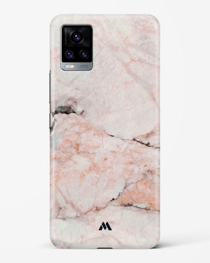 White Rose Marble Hard Case Phone Cover-(Vivo)