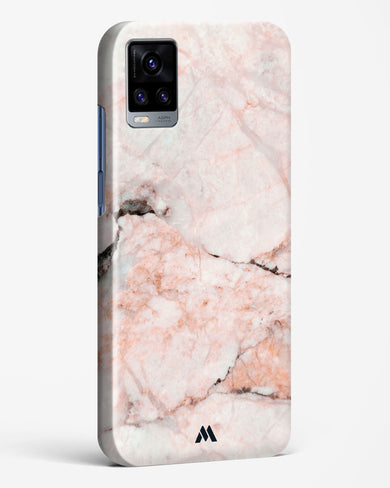 White Rose Marble Hard Case Phone Cover (Vivo)