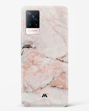 White Rose Marble Hard Case Phone Cover-(Vivo)