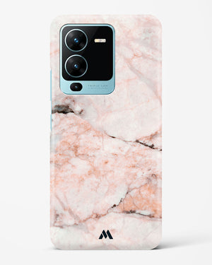 White Rose Marble Hard Case Phone Cover-(Vivo)