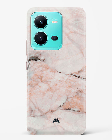 White Rose Marble Hard Case Phone Cover (Vivo)