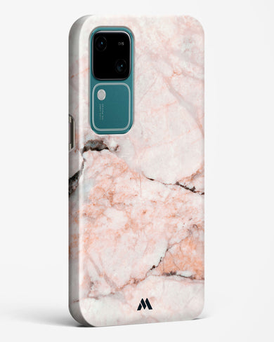 White Rose Marble Hard Case Phone Cover (Vivo)