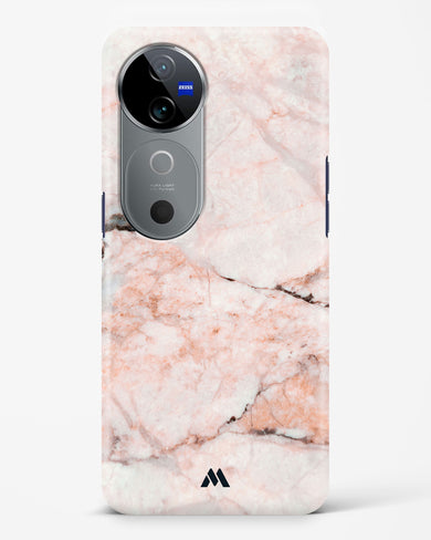 White Rose Marble Hard Case Phone Cover (Vivo)