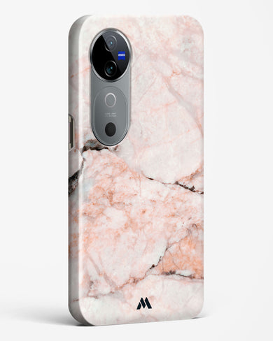 White Rose Marble Hard Case Phone Cover (Vivo)