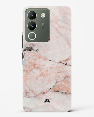 White Rose Marble Hard Case Phone Cover-(Vivo)