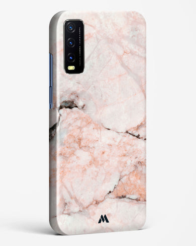White Rose Marble Hard Case Phone Cover (Vivo)