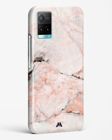 White Rose Marble Hard Case Phone Cover-(Vivo)