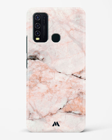 White Rose Marble Hard Case Phone Cover (Vivo)