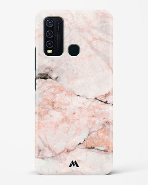 White Rose Marble Hard Case Phone Cover-(Vivo)