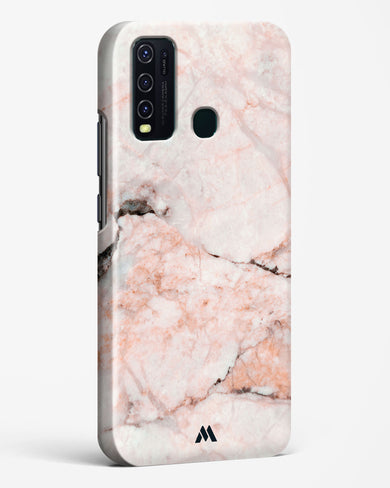 White Rose Marble Hard Case Phone Cover (Vivo)