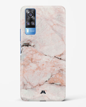 White Rose Marble Hard Case Phone Cover-(Vivo)