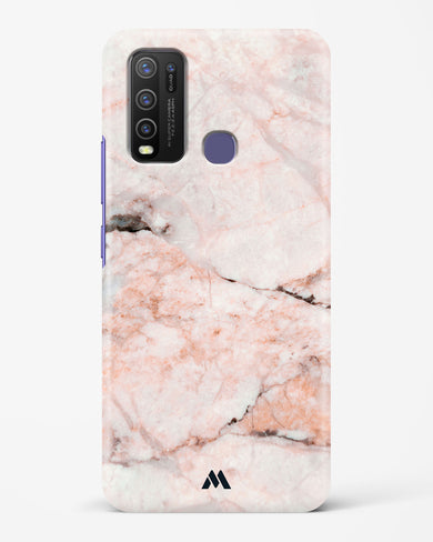 White Rose Marble Hard Case Phone Cover (Vivo)