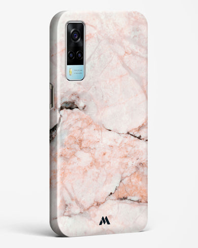 White Rose Marble Hard Case Phone Cover (Vivo)