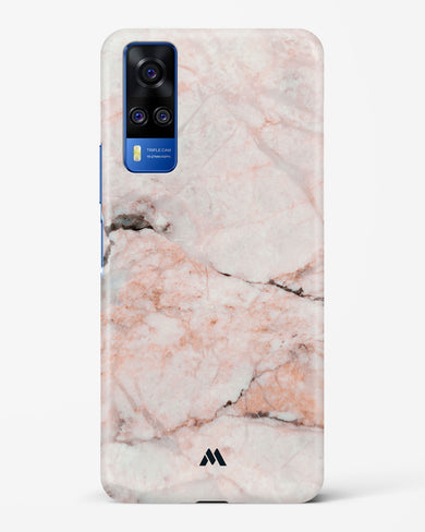 White Rose Marble Hard Case Phone Cover (Vivo)
